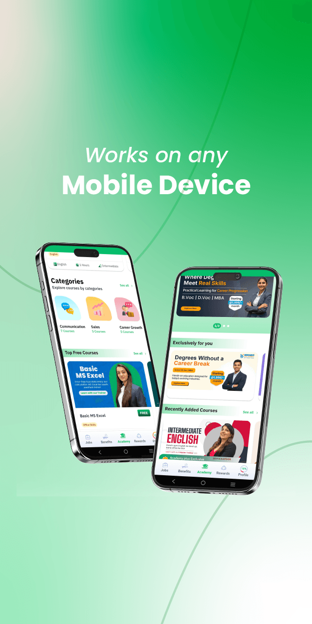 Works on any mobile device