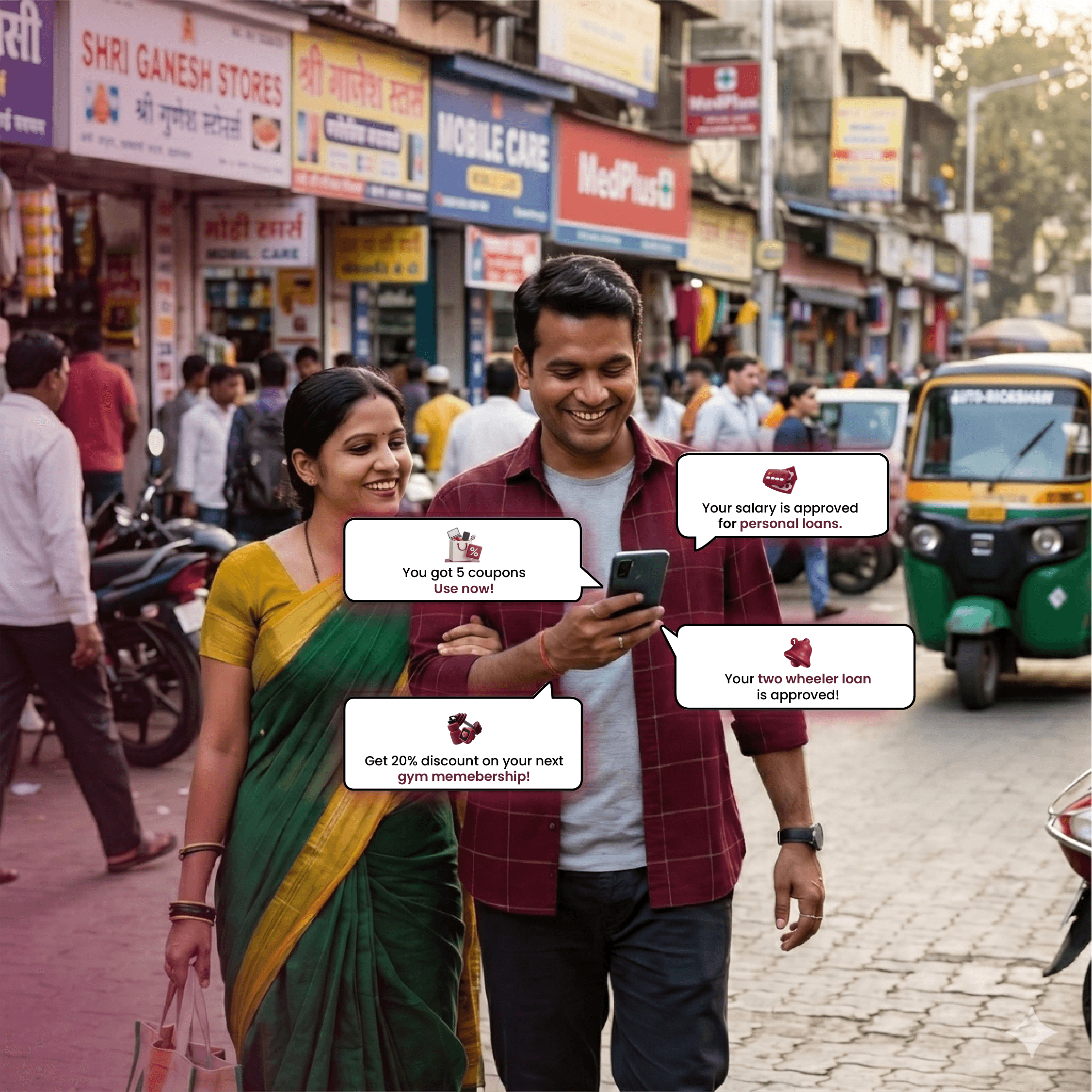 Employees using app